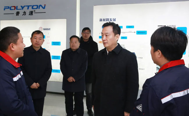 Briefing on Tongling City Leaders' Visit to Polyton